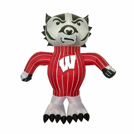 LOGO BRANDS Wisconsin Inflatable Mascot 244-100-M